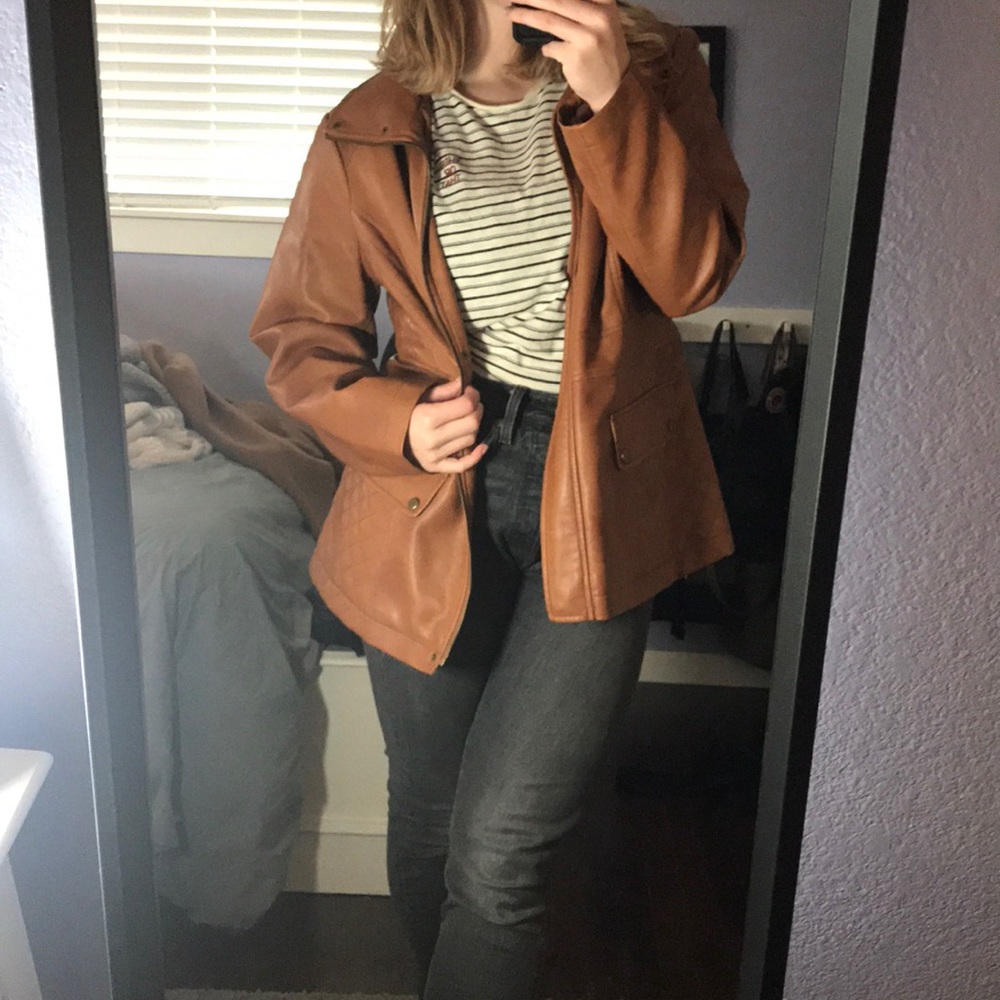 leather jacket